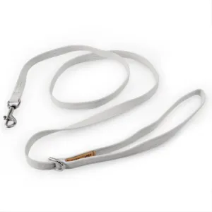 ultra-suede leash - platinum