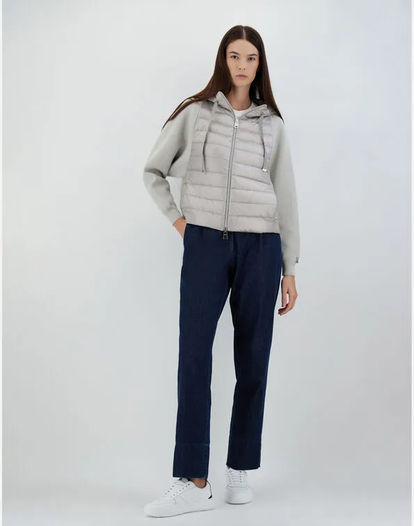 Unlimited Compact Cotton and Nylon Ultralight Bomber Jacket