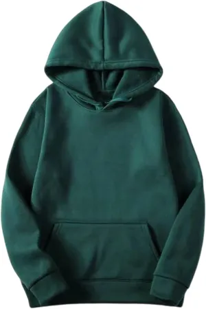 Womens Basic Hoodies Casual Long Sleeve Pullover 2024 Fall Plain Hooded Sweatshirts Lightweight Loose Gym Hoodie