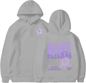 Womens Cute Hoodies Pink Hoodie Long Sleeve Oversized Letter Print Graphic Sweatshirts Teen Girl Y2K Preppy Clothes