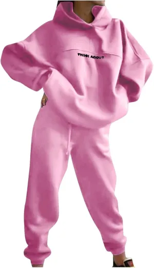Women's Plus Size 2 Piece Sweatsuits for Women: Black Floral Oversized Lounge Sweat Sets For Women