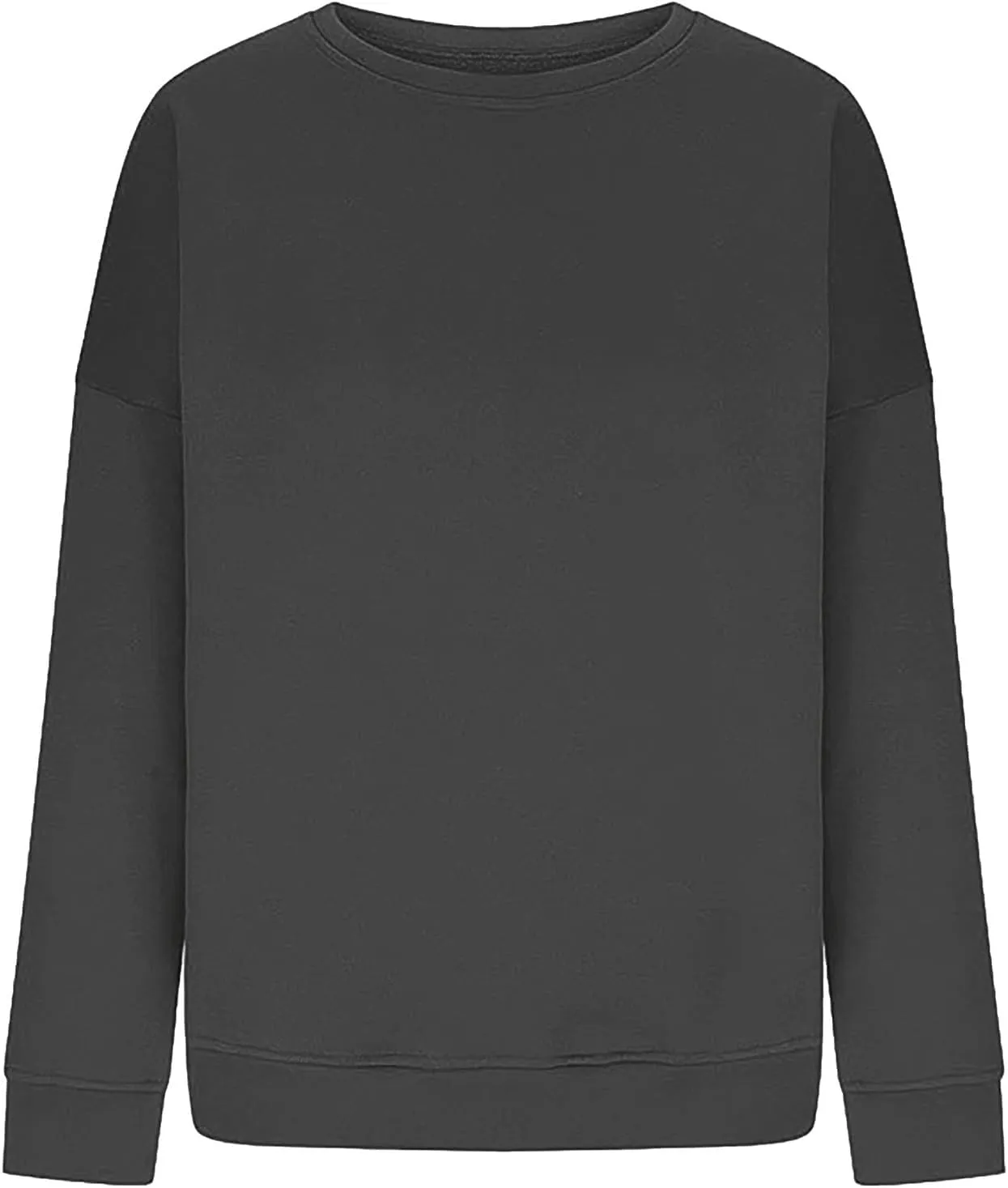Womens Sweatshirt Oversized Crewneck Long Sleeve Casual Loose Chunky Warm 2024 Fall Pullover Sweaters Trendy Outfits