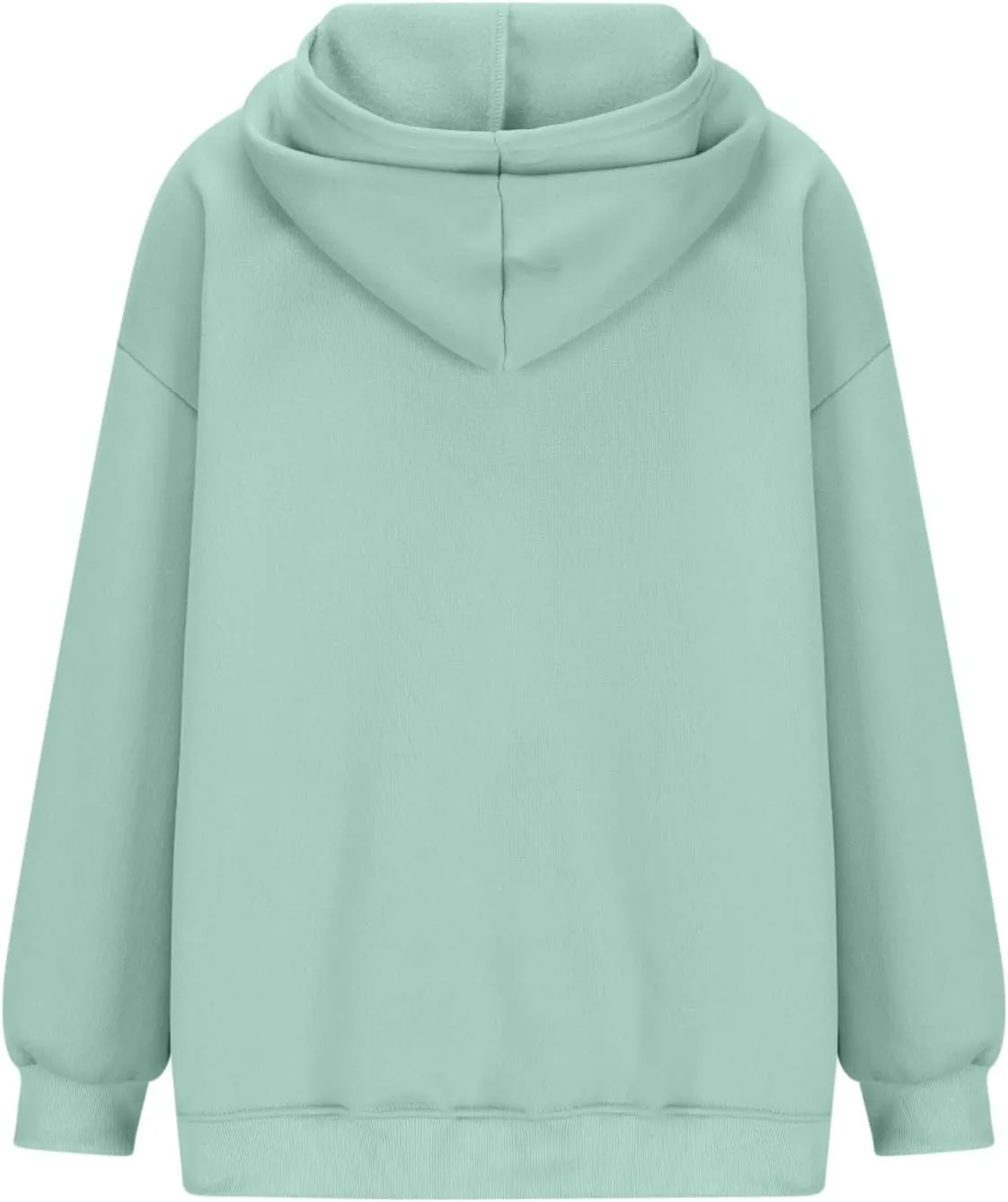 Womens Thick Oversized Pullover Hoodie with Front Pocket Casual Loose Fit Sweatshirt 2025 Fashion Fleece Sweater Tuinc