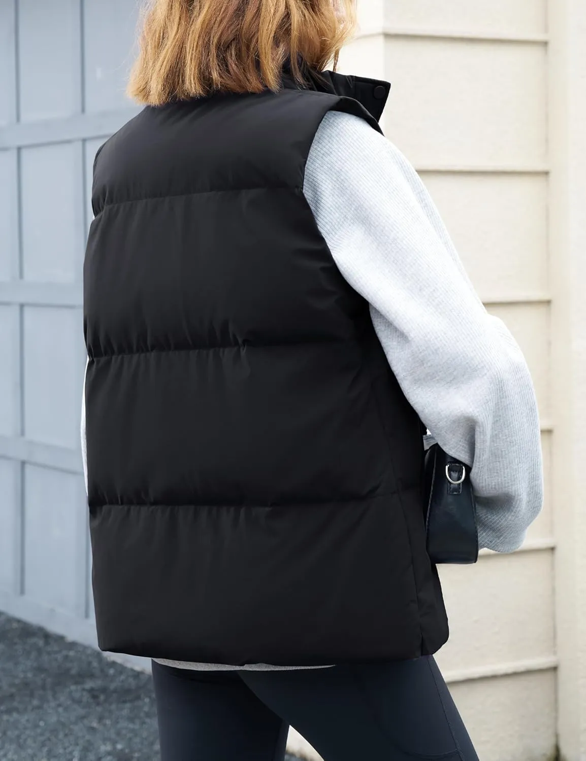 YUCOLEN Down Puffer Vest for Women Lightweight Warm Sleeveless Puffer Jacket 2024 Women Winter Trendy Puffy Vests