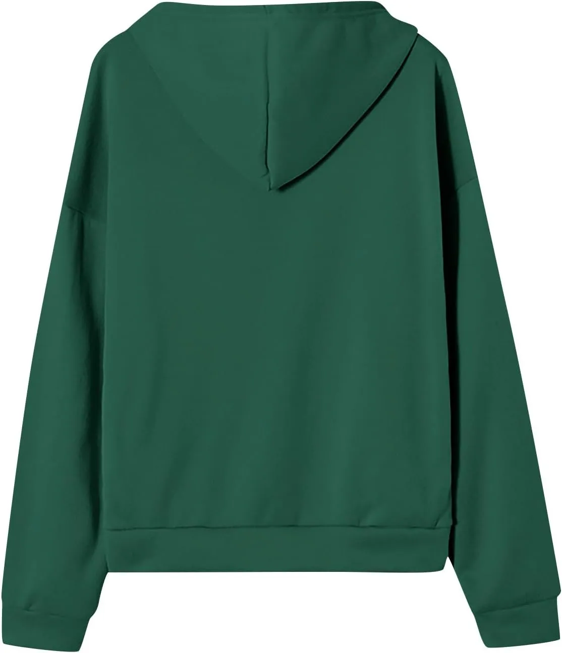 Zip Up Hoodie Women Long Sleeve Oversized Sweatshirts Y2K Jacket With Pockets 2024 Fall Outfits